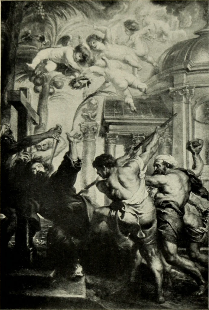 An illustration from Galerie v Rudolfin, 1913, leaf 70