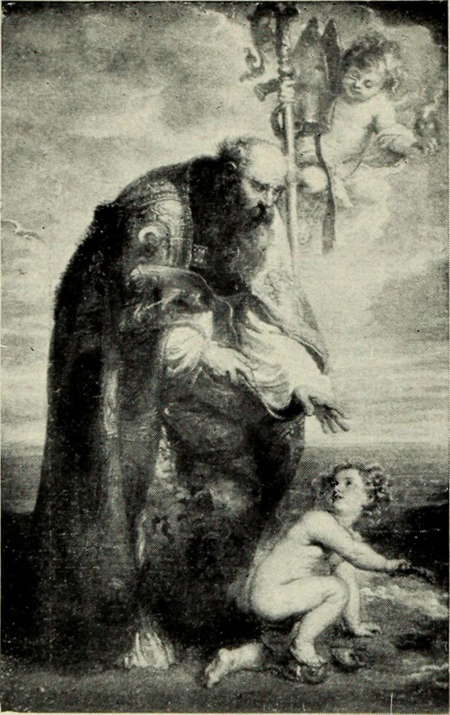 An illustration from Galerie v Rudolfin, 1913, leaf 71