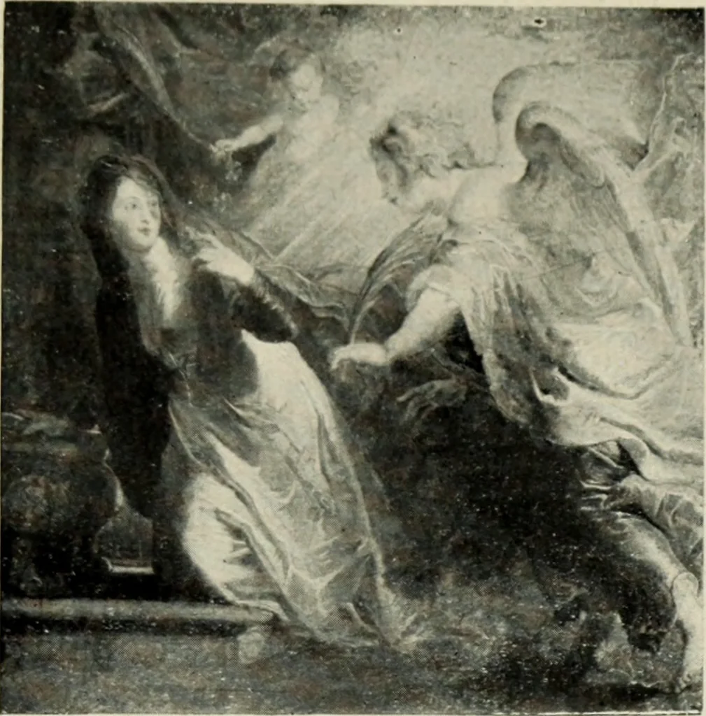 An illustration from Galerie v Rudolfin, 1913, leaf 72