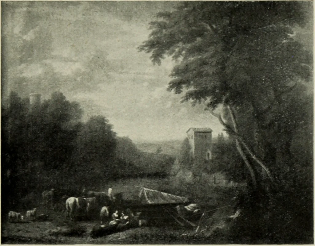 An illustration from Galerie v Rudolfin, 1913, leaf 78