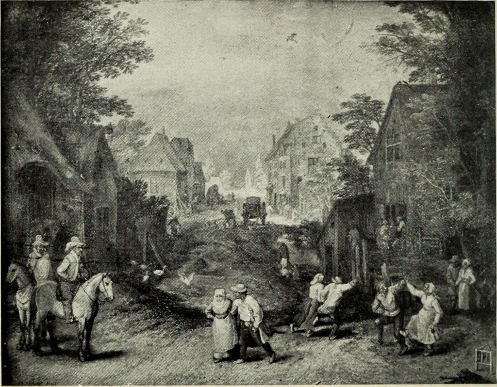 An illustration from Galerie v Rudolfin, 1913, leaf 91