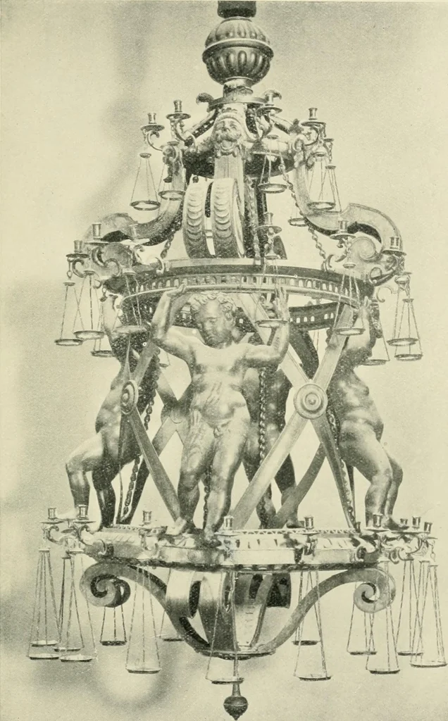 An illustration from Galileo, his life and work, 1903, leaf 31