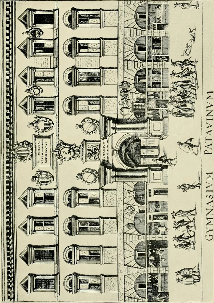 An illustration from Galileo, his life and work, 1903, leaf 57