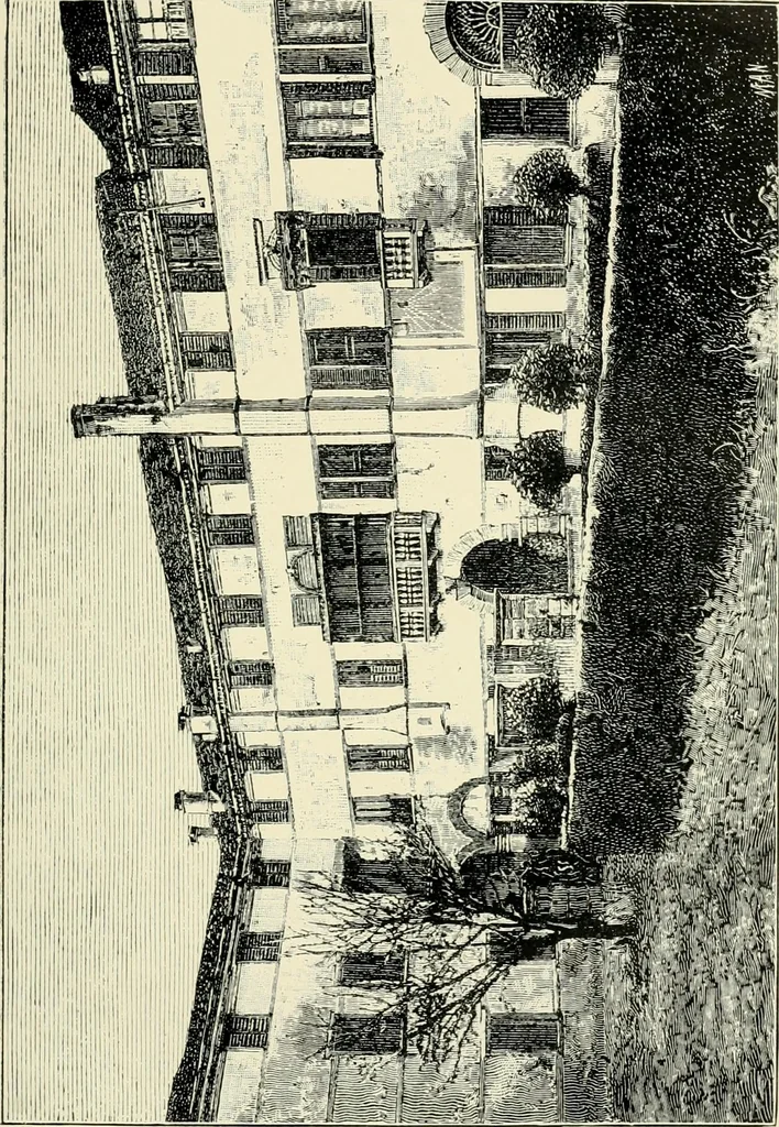 An illustration from Galileo, his life and work, 1903, leaf 75