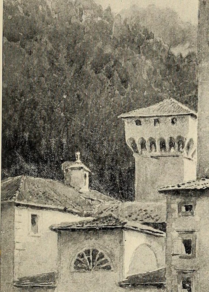 An illustration from Galileo, his life and work, 1903, leaf 23