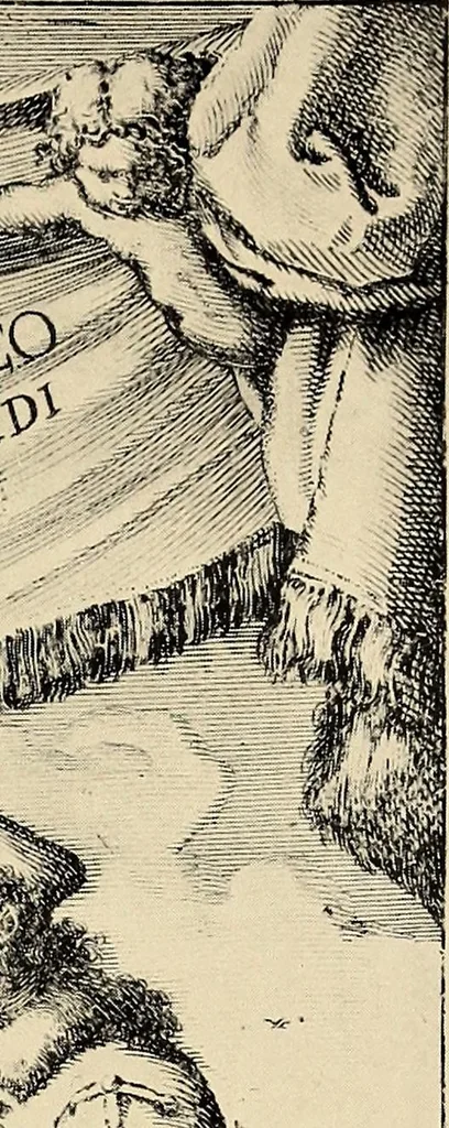 An illustration from Galileo, his life and work, 1903, leaf 309