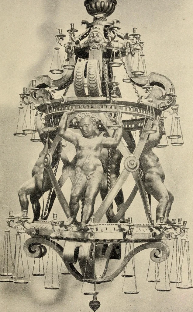 An illustration from Galileo, his life and work, 1903, leaf 31