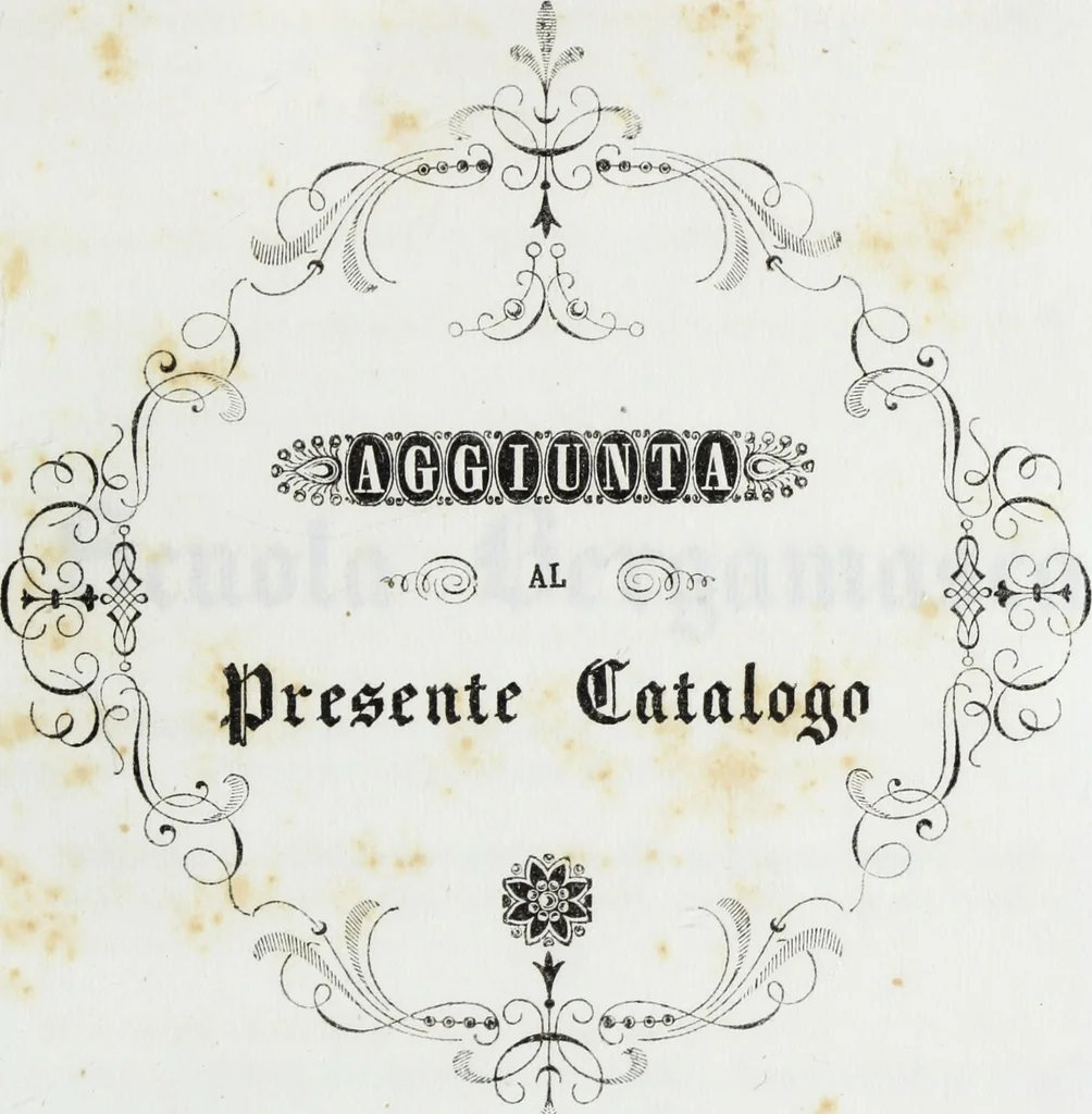 An illustration from Galleria Lochis : Scuola Bergamasca .., 1860, leaf 204