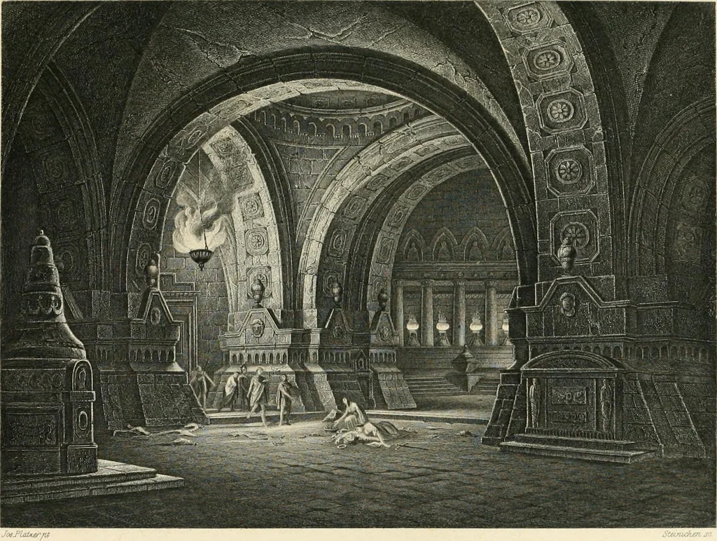 An illustration from The galleries of Vienna; a selection of engravings after the most celebrated pictures in the Imperial gallery of the Belvedere, and from other renowned collections in Vienna. With descriptive text, 1867, leaf 131