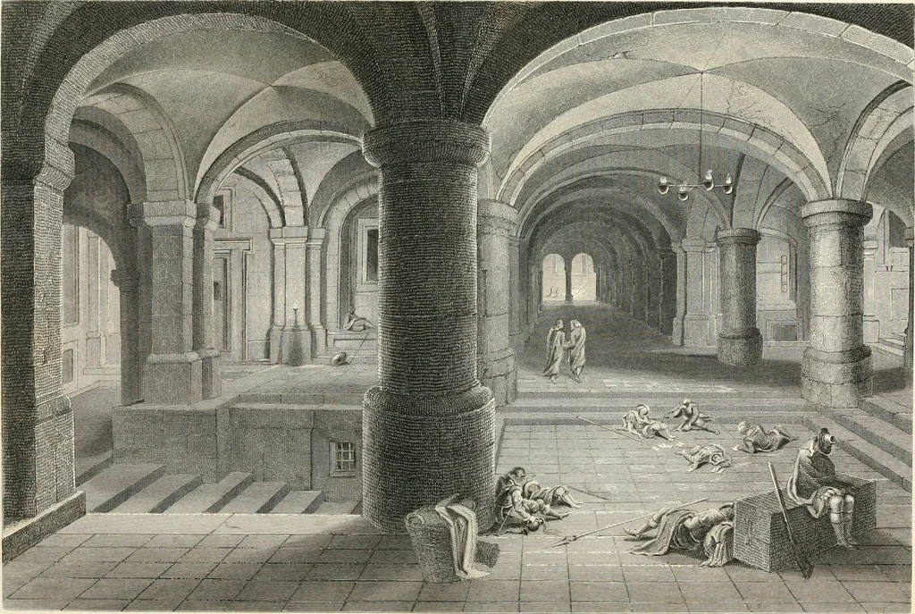 An illustration from The galleries of Vienna; a selection of engravings after the most celebrated pictures in the Imperial gallery of the Belvedere, and from other renowned collections in Vienna. With descriptive text, 1867, leaf 138