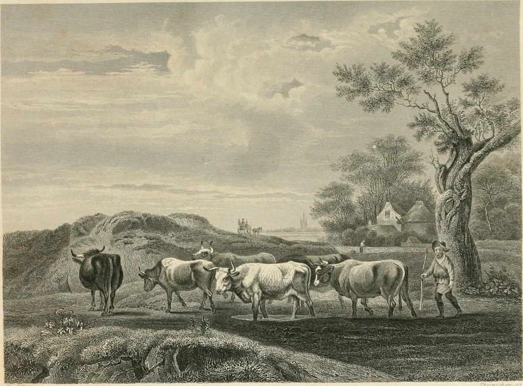 An illustration from The galleries of Vienna; a selection of engravings after the most celebrated pictures in the Imperial gallery of the Belvedere, and from other renowned collections in Vienna. With descriptive text, 1867, leaf 177