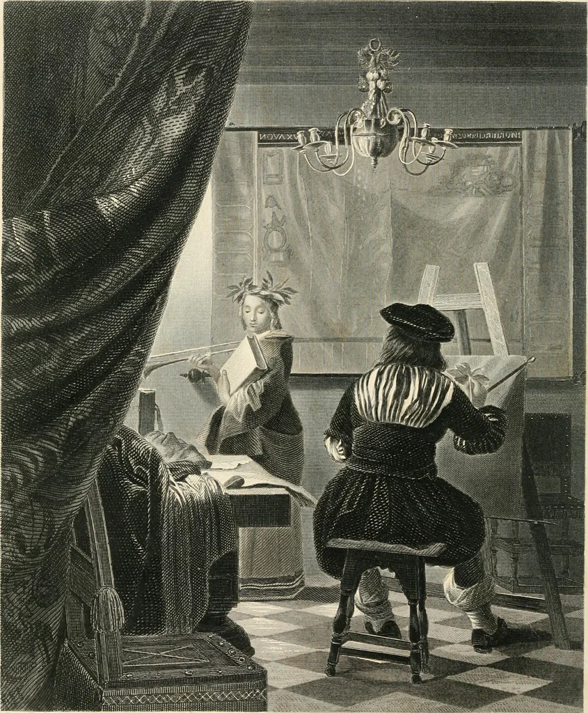 An illustration from The galleries of Vienna; a selection of engravings after the most celebrated pictures in the Imperial gallery of the Belvedere, and from other renowned collections in Vienna. With descriptive text, 1867, leaf 22
