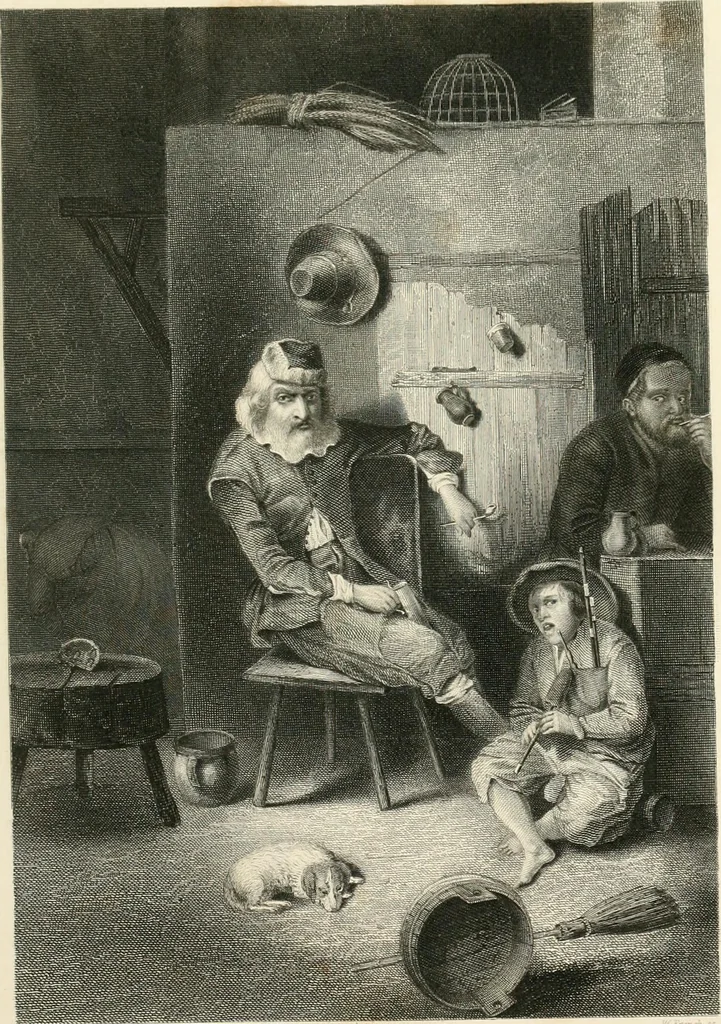 An illustration from The galleries of Vienna; a selection of engravings after the most celebrated pictures in the Imperial gallery of the Belvedere, and from other renowned collections in Vienna. With descriptive text, 1867, leaf 233