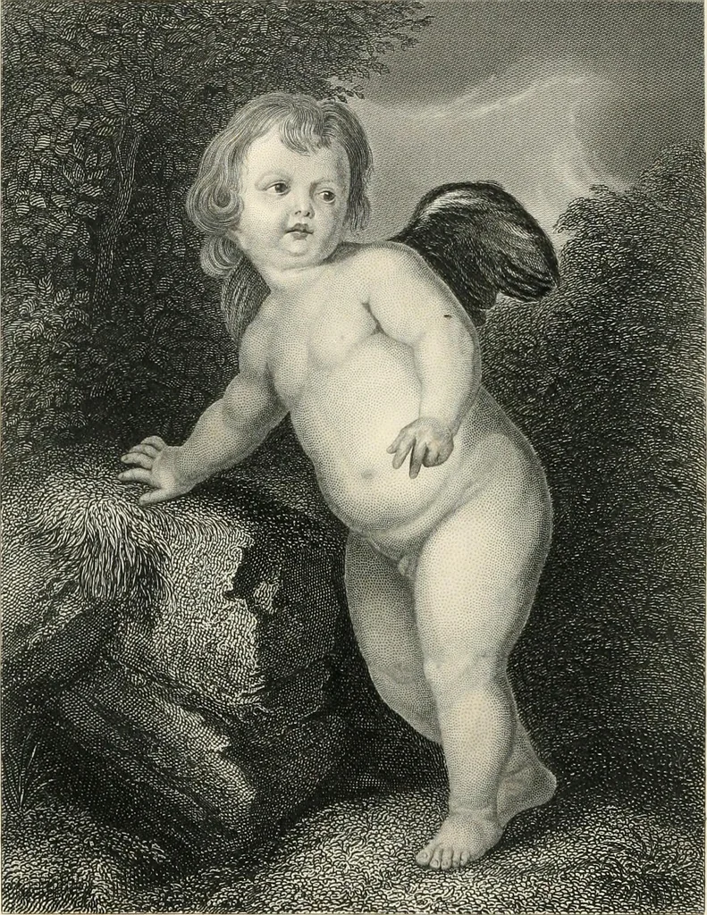 An illustration from The galleries of Vienna; a selection of engravings after the most celebrated pictures in the Imperial gallery of the Belvedere, and from other renowned collections in Vienna. With descriptive text, 1867, leaf 252