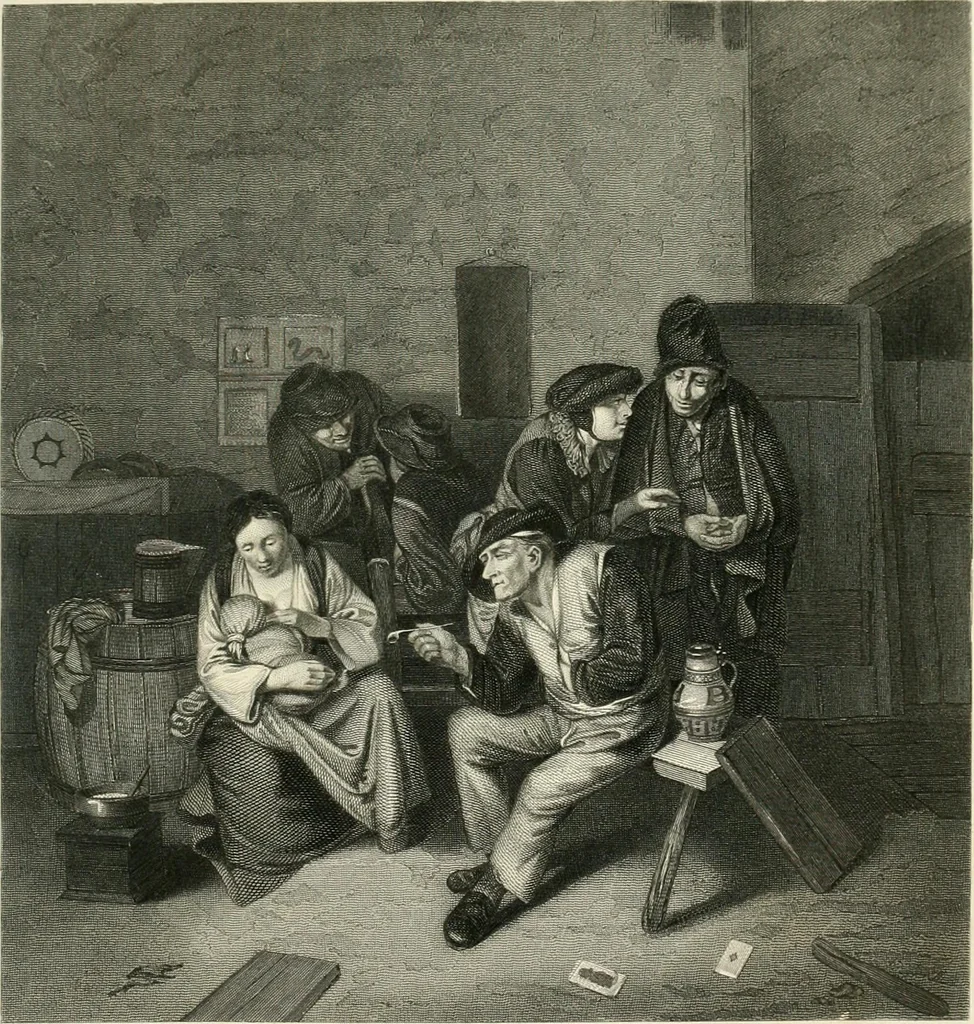 An illustration from The galleries of Vienna; a selection of engravings after the most celebrated pictures in the Imperial gallery of the Belvedere, and from other renowned collections in Vienna. With descriptive text, 1867, leaf 303