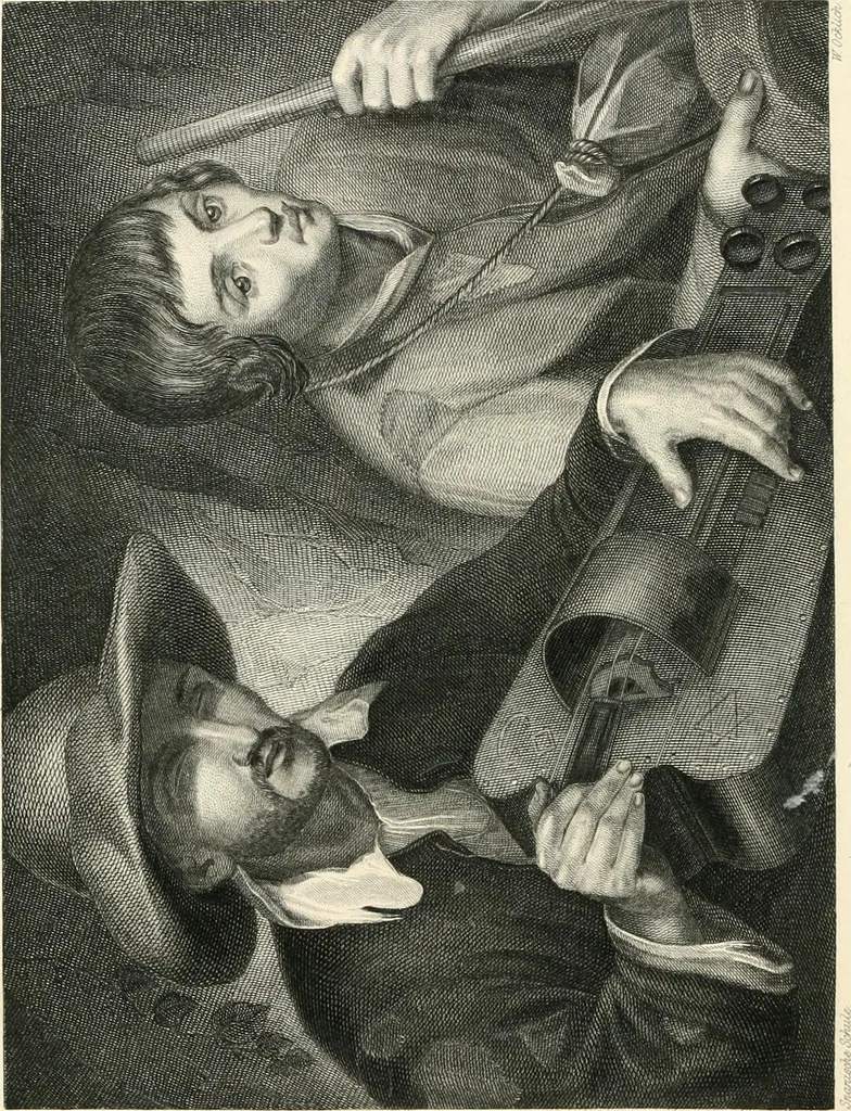 An illustration from The galleries of Vienna; a selection of engravings after the most celebrated pictures in the Imperial gallery of the Belvedere, and from other renowned collections in Vienna. With descriptive text, 1867, leaf 318
