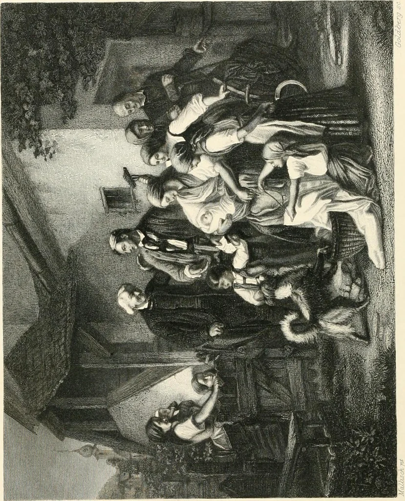 An illustration from The galleries of Vienna; a selection of engravings after the most celebrated pictures in the Imperial gallery of the Belvedere, and from other renowned collections in Vienna. With descriptive text, 1867, leaf 368