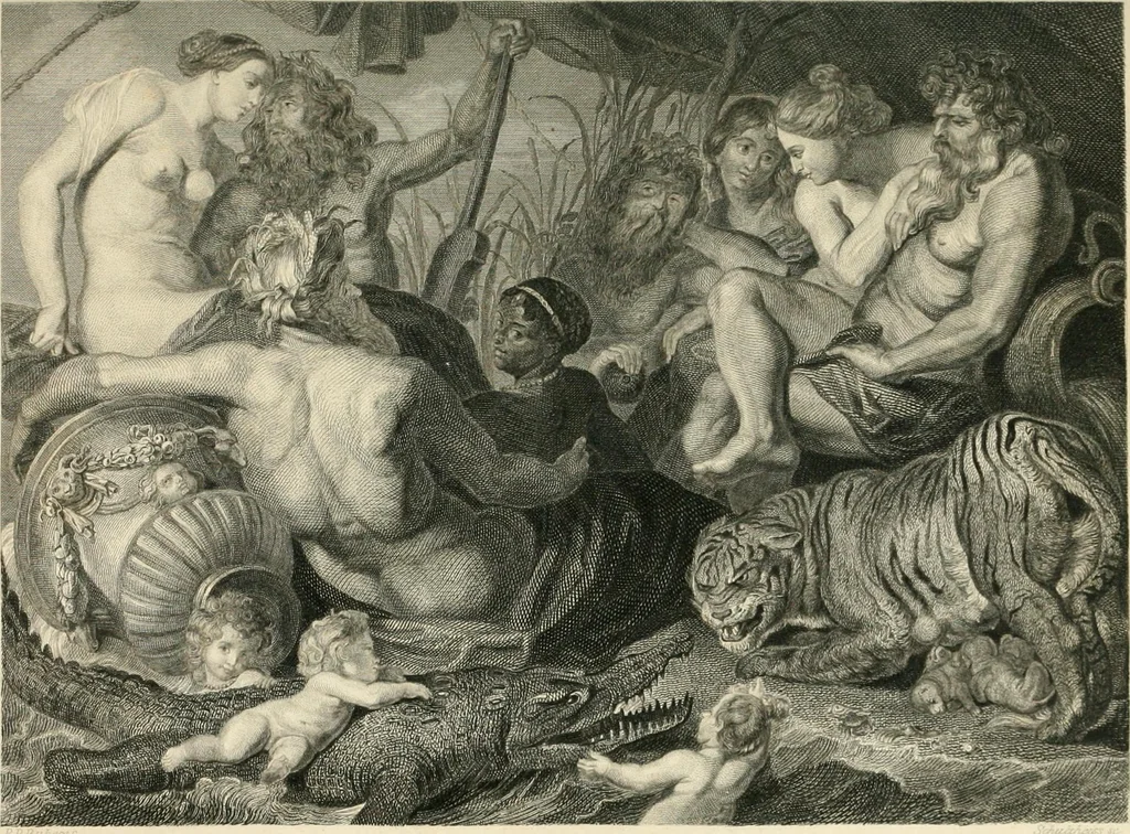 An illustration from The galleries of Vienna; a selection of engravings after the most celebrated pictures in the Imperial gallery of the Belvedere, and from other renowned collections in Vienna. With descriptive text, 1867, leaf 371