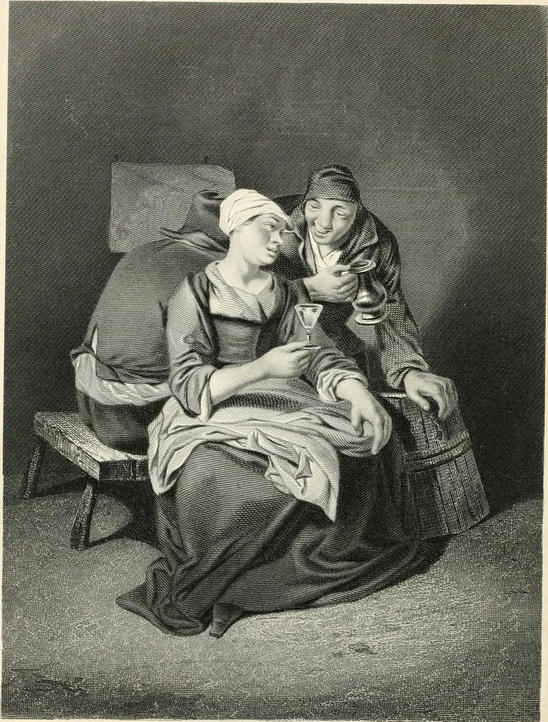 An illustration from The galleries of Vienna; a selection of engravings after the most celebrated pictures in the Imperial gallery of the Belvedere, and from other renowned collections in Vienna. With descriptive text, 1867, leaf 390