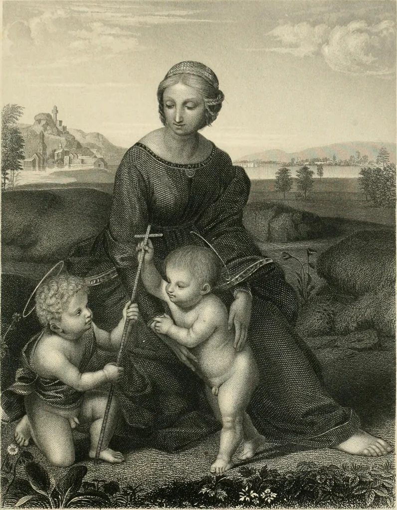 An illustration from The galleries of Vienna; a selection of engravings after the most celebrated pictures in the Imperial gallery of the Belvedere, and from other renowned collections in Vienna. With descriptive text, 1867, leaf 411