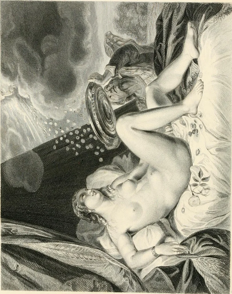 An illustration from The galleries of Vienna; a selection of engravings after the most celebrated pictures in the Imperial gallery of the Belvedere, and from other renowned collections in Vienna. With descriptive text, 1867, leaf 438