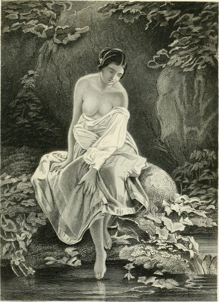 An illustration from The galleries of Vienna; a selection of engravings after the most celebrated pictures in the Imperial gallery of the Belvedere, and from other renowned collections in Vienna. With descriptive text, 1867, leaf 447