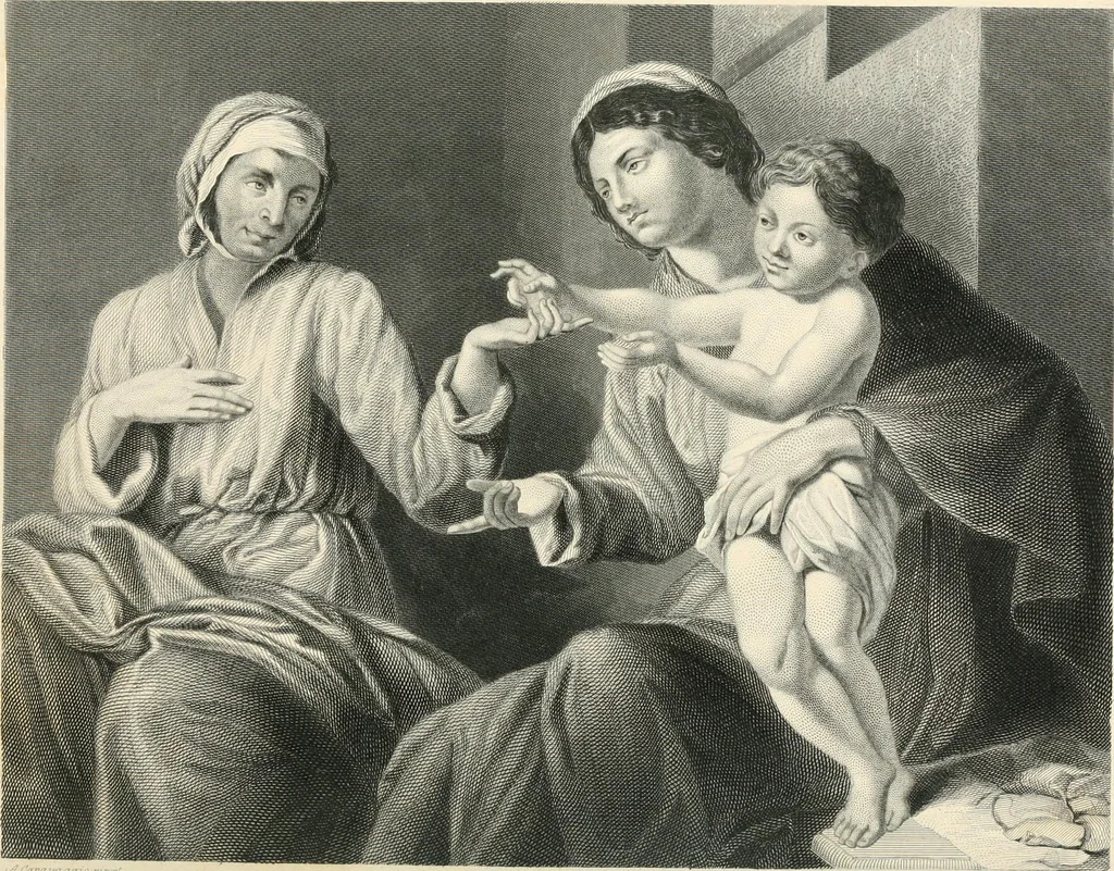 An illustration from The galleries of Vienna; a selection of engravings after the most celebrated pictures in the Imperial gallery of the Belvedere, and from other renowned collections in Vienna. With descriptive text, 1867, leaf 456