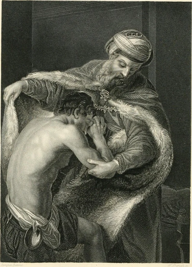 An illustration from The galleries of Vienna; a selection of engravings after the most celebrated pictures in the Imperial gallery of the Belvedere, and from other renowned collections in Vienna. With descriptive text, 1867, leaf 466