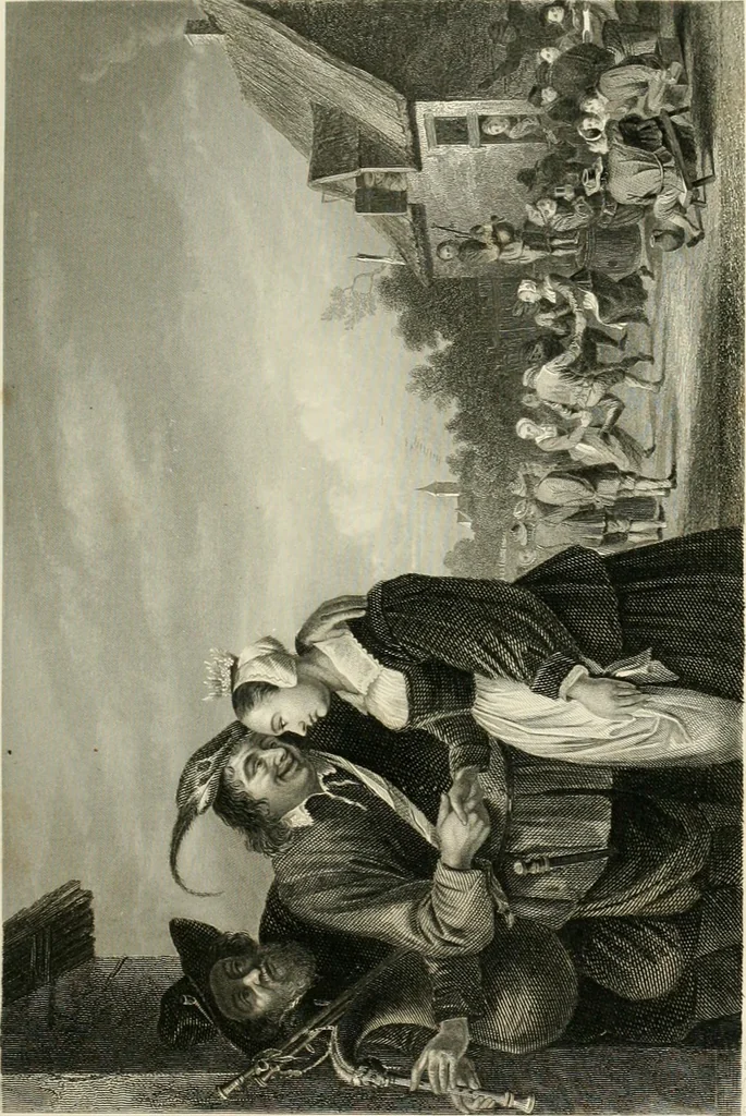 An illustration from The galleries of Vienna; a selection of engravings after the most celebrated pictures in the Imperial gallery of the Belvedere, and from other renowned collections in Vienna. With descriptive text, 1867, leaf 49
