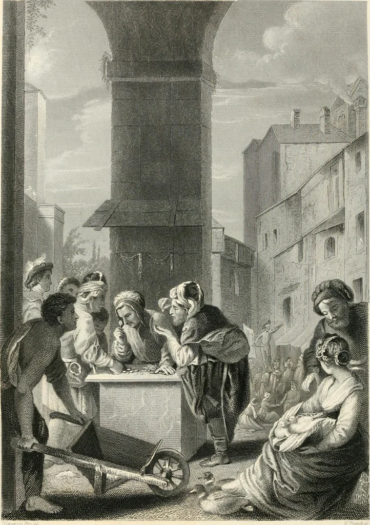 An illustration from The galleries of Vienna; a selection of engravings after the most celebrated pictures in the Imperial gallery of the Belvedere, and from other renowned collections in Vienna. With descriptive text, 1867, leaf 526
