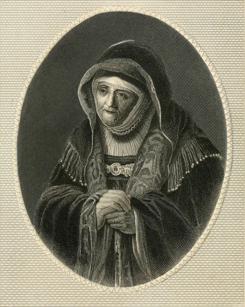 An illustration from The galleries of Vienna; a selection of engravings after the most celebrated pictures in the Imperial gallery of the Belvedere, and from other renowned collections in Vienna. With descriptive text, 1867, leaf 564