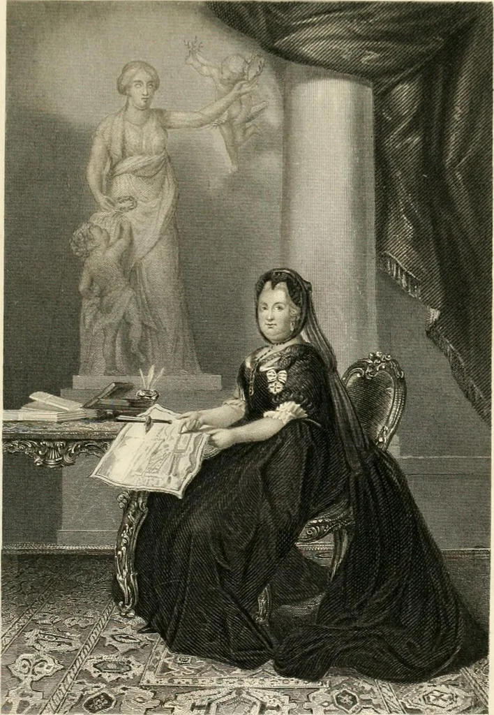 An illustration from The galleries of Vienna; a selection of engravings after the most celebrated pictures in the Imperial gallery of the Belvedere, and from other renowned collections in Vienna. With descriptive text, 1867, leaf 571