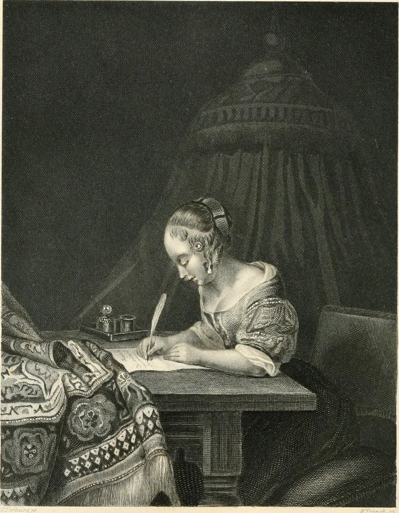 An illustration from The galleries of Vienna; a selection of engravings after the most celebrated pictures in the Imperial gallery of the Belvedere, and from other renowned collections in Vienna. With descriptive text, 1867, leaf 588