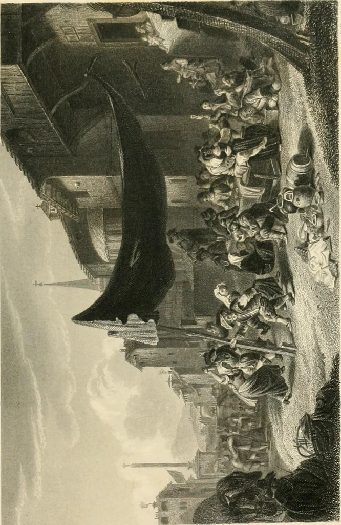 An illustration from The galleries of Vienna; a selection of engravings after the most celebrated pictures in the Imperial gallery of the Belvedere, and from other renowned collections in Vienna. With descriptive text, 1867, leaf 591