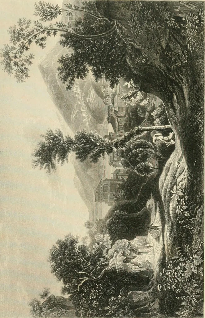 An illustration from The galleries of Vienna; a selection of engravings after the most celebrated pictures in the Imperial gallery of the Belvedere, and from other renowned collections in Vienna. With descriptive text, 1867, leaf 609