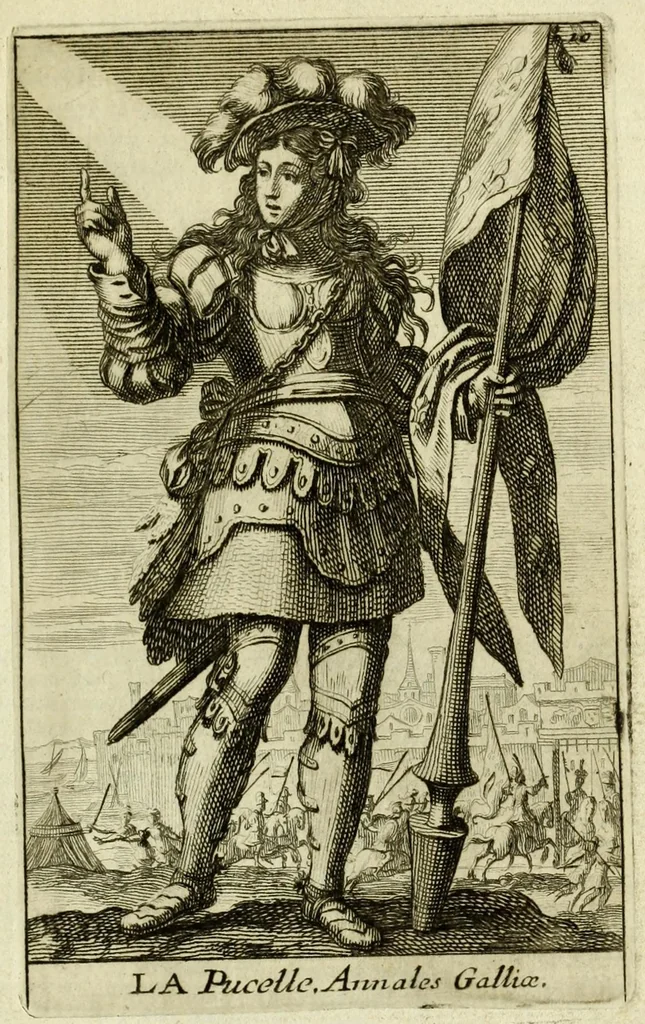 An illustration from Gallerye der uitmuntende vrouwen : of der zelver deugden en ondeugden, in byschriften en sneldichten, vertoond, met verklaaringen konstplaaten verrijkt, 1690, leaf 39