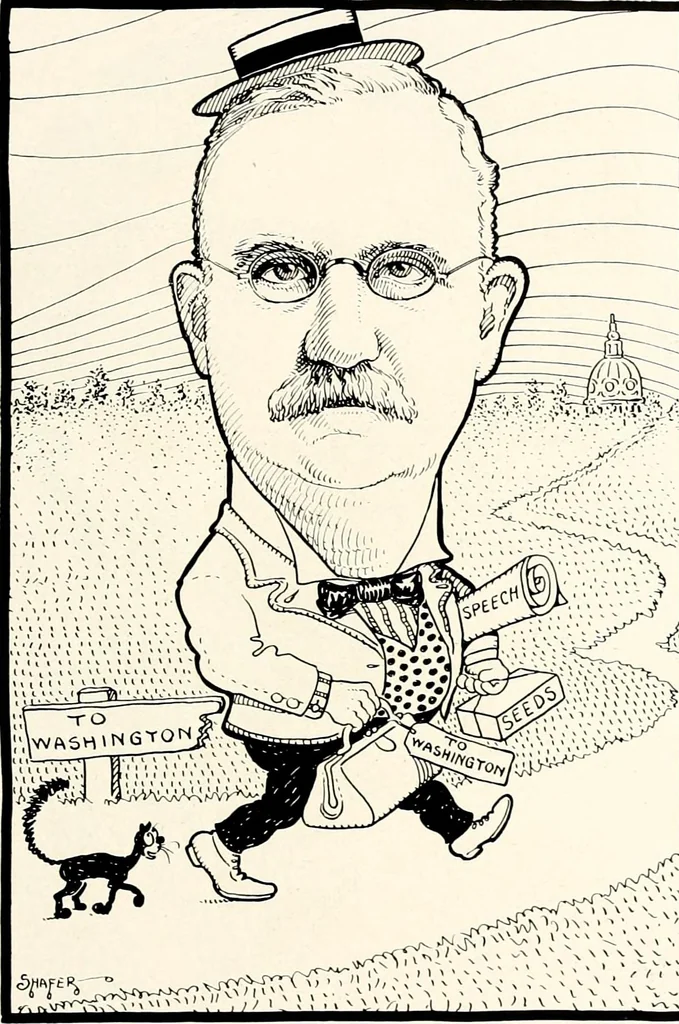 An illustration from A gallery of pen sketches in black and white of "Cincinnatians as we see 'em", 1905, leaf 178