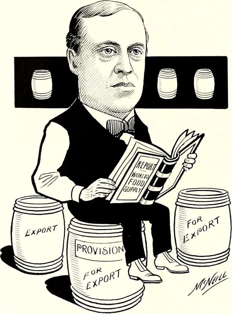 An illustration from A gallery of pen sketches in black and white of "Cincinnatians as we see 'em", 1905, leaf 185