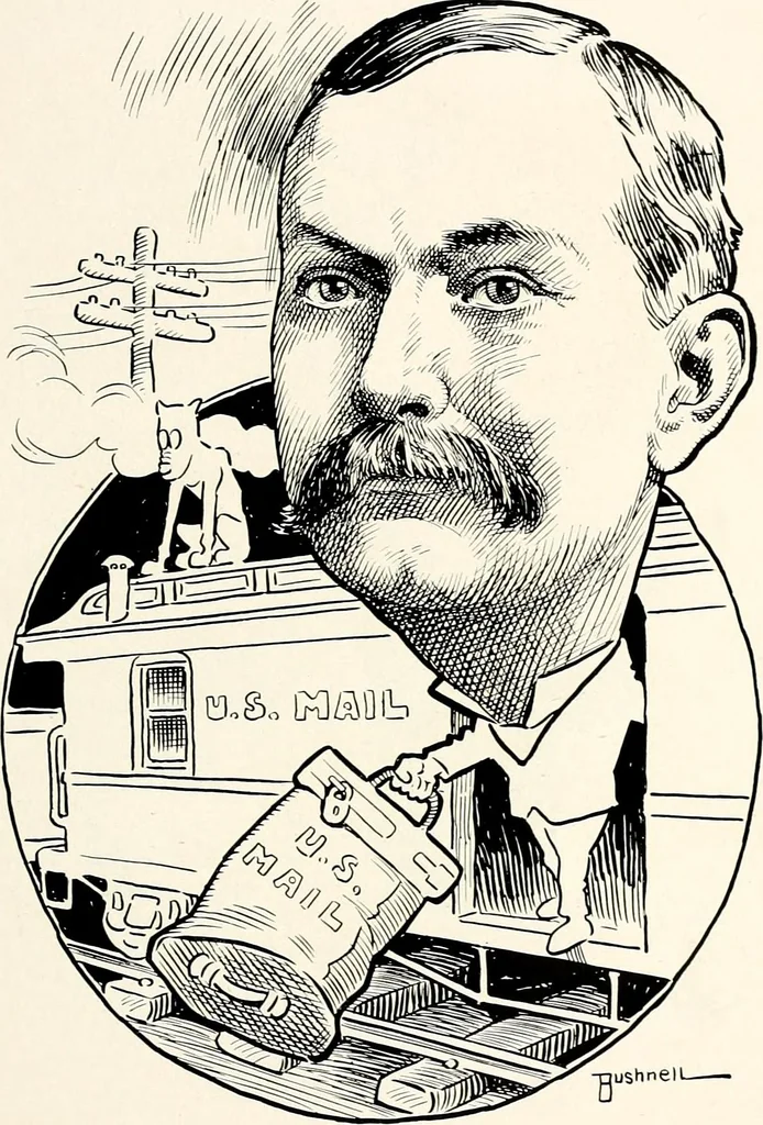 An illustration from A gallery of pen sketches in black and white of "Cincinnatians as we see 'em", 1905, leaf 226