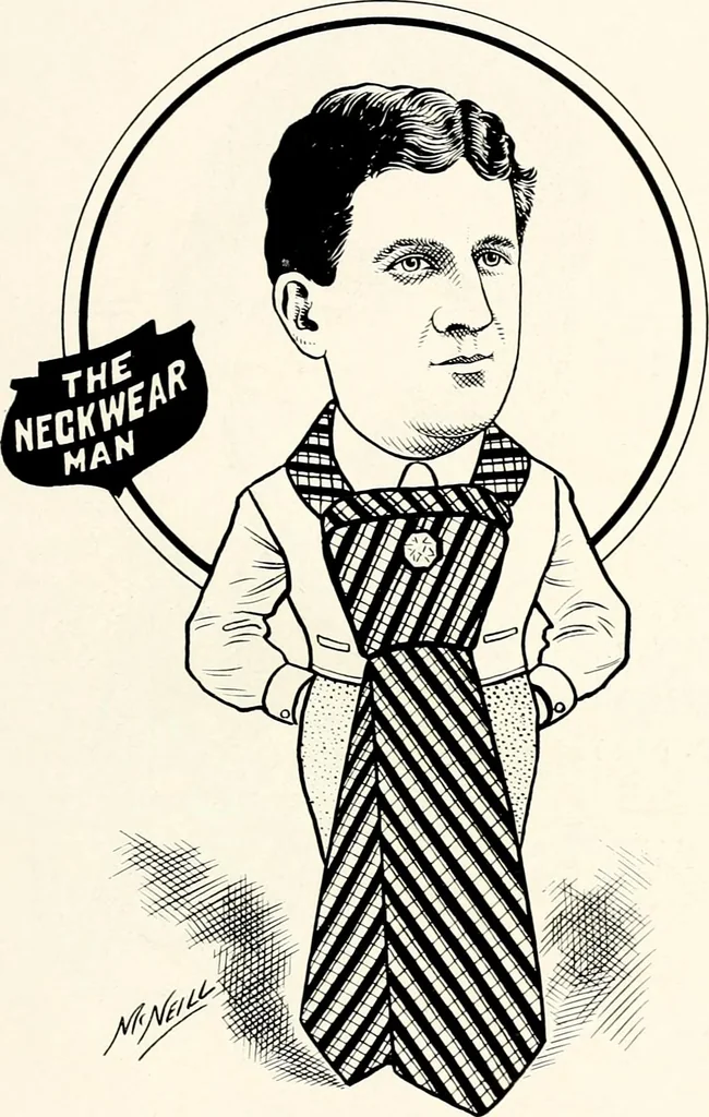 An illustration from A gallery of pen sketches in black and white of "Cincinnatians as we see 'em", 1905, leaf 48