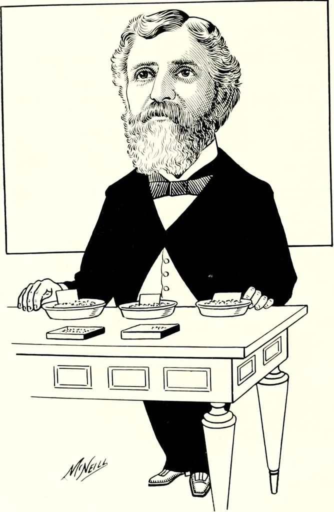 An illustration from A gallery of pen sketches in black and white of "Cincinnatians as we see 'em", 1905, leaf 79