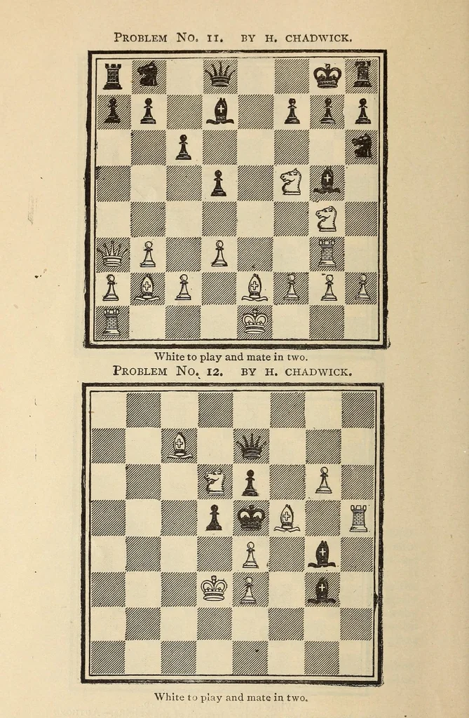 An illustration from The game of chess, 1895, leaf 40
