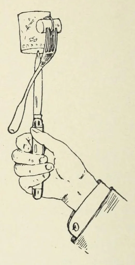 An illustration from The games book for boys and girls : a volume of old and new pastimes, with original illustrations, 1897, leaf 106