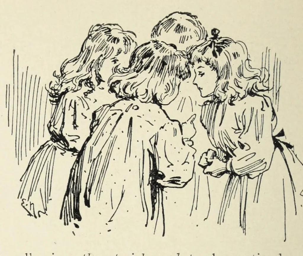 An illustration from The games book for boys and girls : a volume of old and new pastimes, with original illustrations, 1897, leaf 46