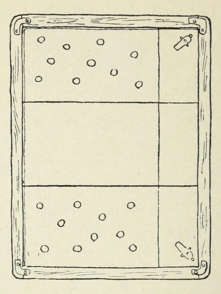 An illustration from The games book for boys and girls : a volume of old and new pastimes, with original illustrations, 1897, leaf 64