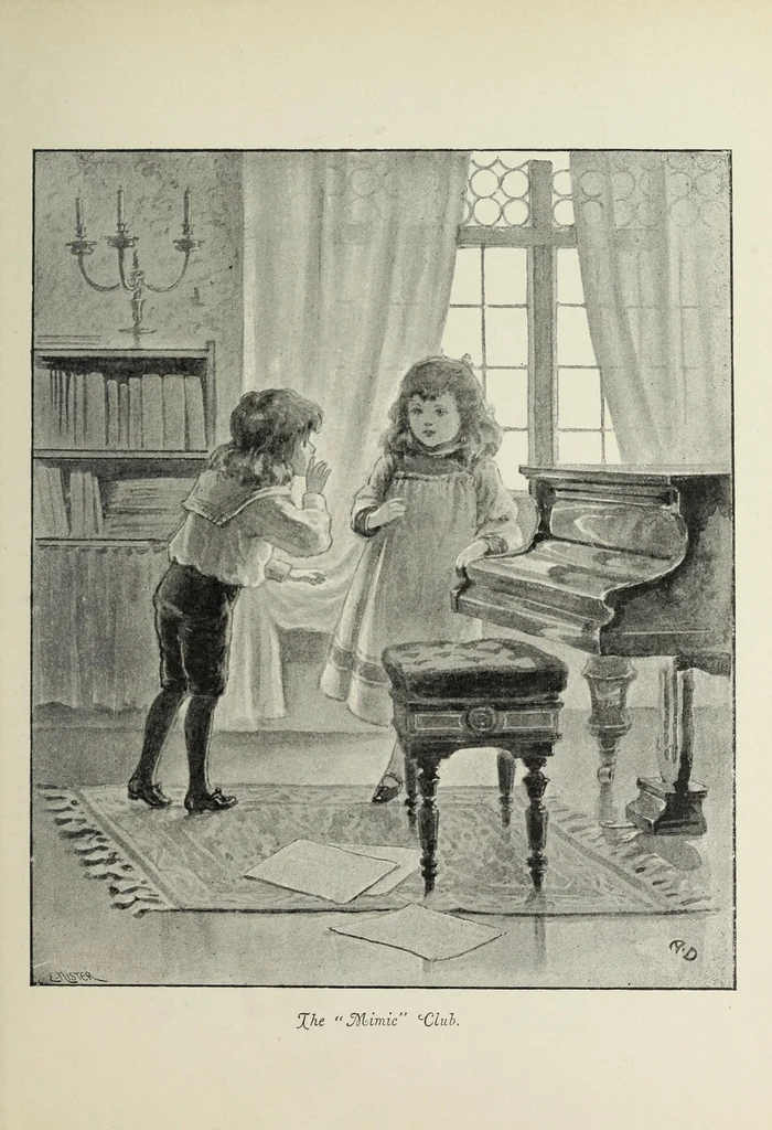 An illustration from The games book for boys and girls : a volume of old and new pastimes, with original illustrations, 1897, leaf 95