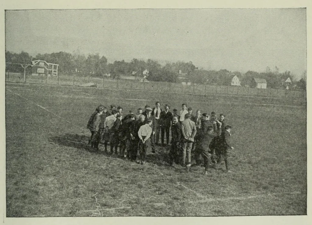 An illustration from Games, contests and relays, 1930, leaf 241
