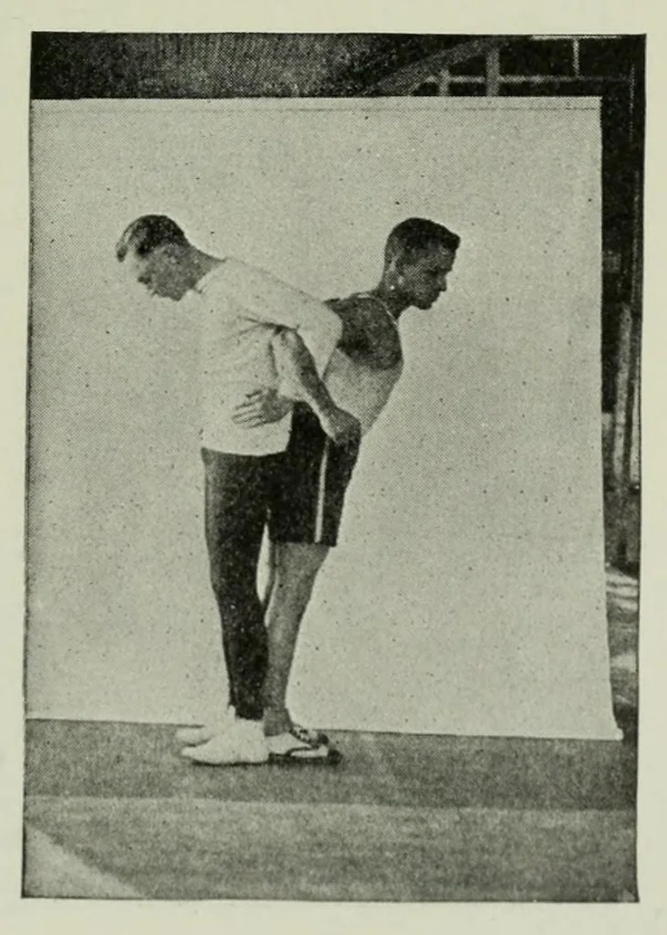 An illustration from Games, contests and relays, 1930, leaf 321