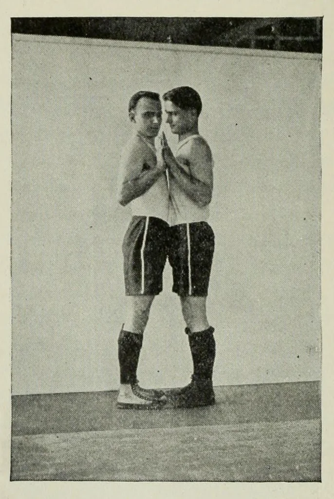 An illustration from Games, contests and relays, 1930, leaf 326