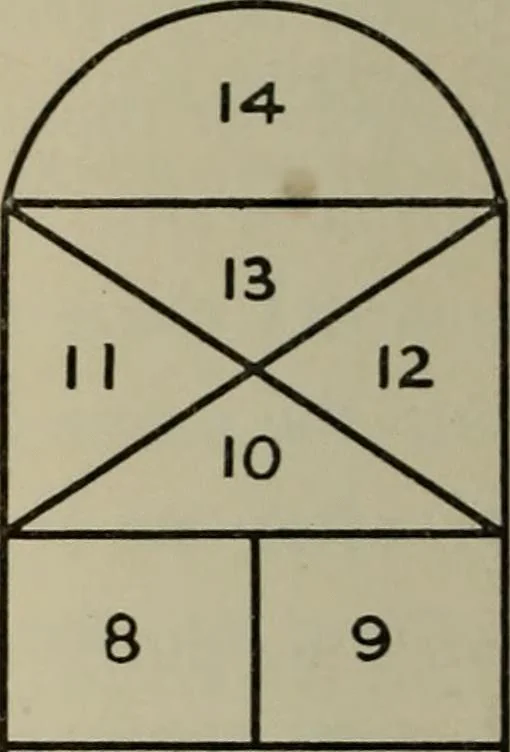 An illustration from Games and dances, 1920, leaf 133